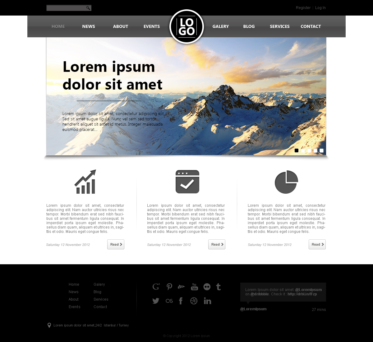 free web design templates
 30 Free PSD Web Design Templates | Inspirationfeed