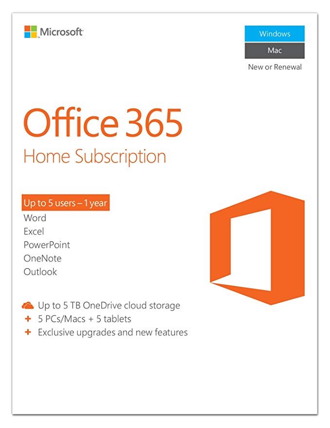 office3655 Amazon.com: Microsoft Office 365 Home | 1-year subscription, 5 users ...