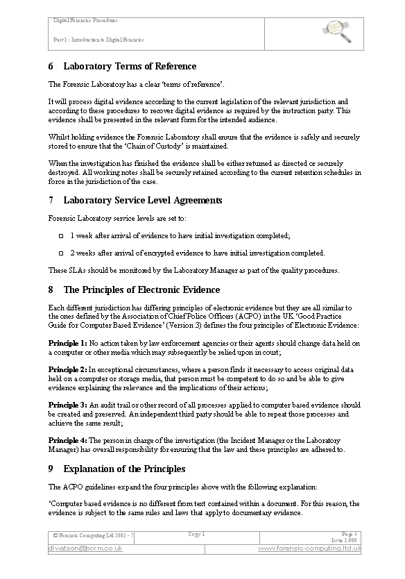 computer forensic report template Forensics and Digital Forensics Guide