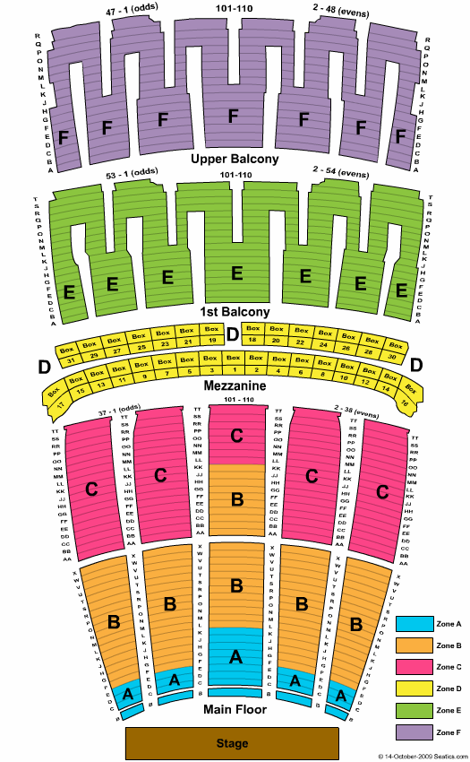 civic opera house seating Civic Opera House Seating Chart