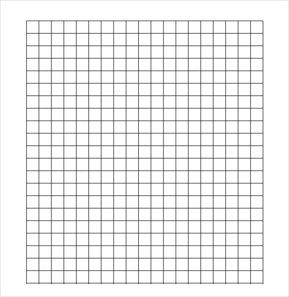 half inch graph paper 7  Sample Half Inch Graph Papers | Sample Templates