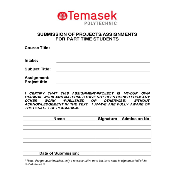 submittal cover sheet template 12  Cover Page Templates – Free Sample, Example Format Download ...