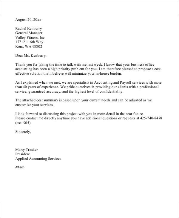 business offer letter Business Offer Letter Template - 7  Free Word, PDF Format Download ...