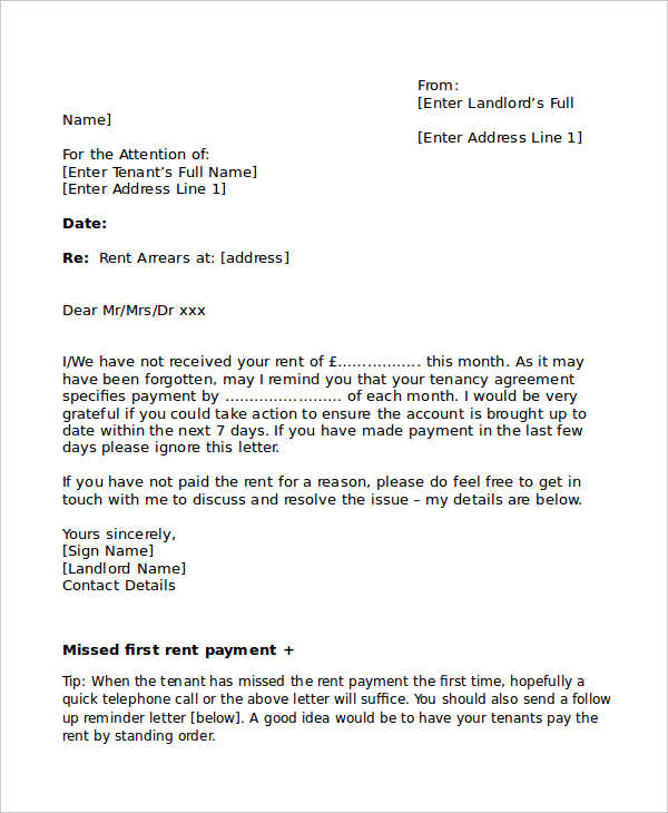 lease renewal reminder letter 7  Reminder Notice Examples 