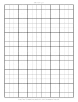 half inch graph paper Graph Paper Template, 8.5x11 Letter Printable PDF