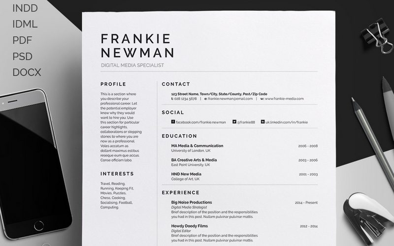 professional cv design
 50  Best CV 
