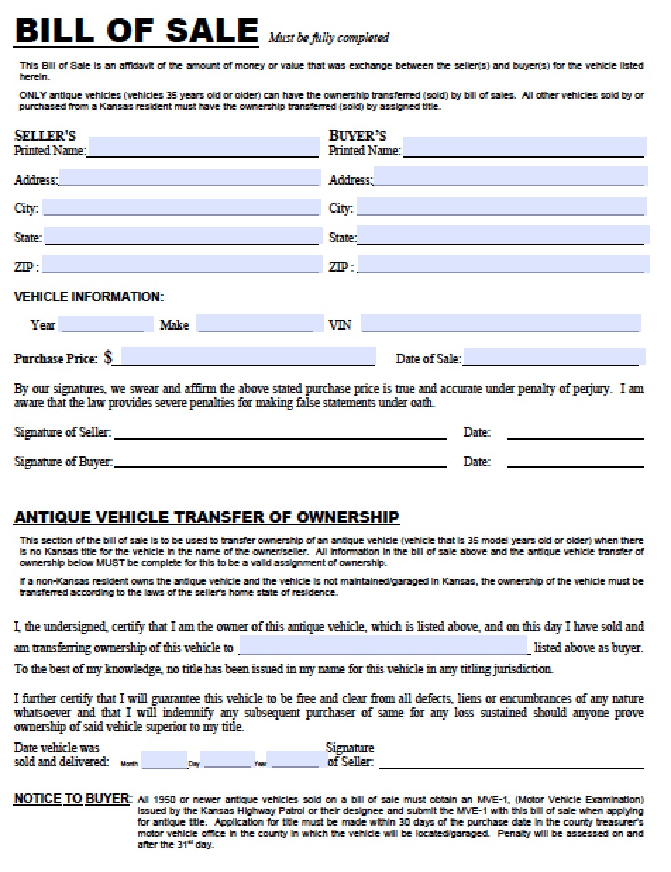 oklahoma vehicle bill of sale dmv car bill of sale - Kordur.moorddiner.co