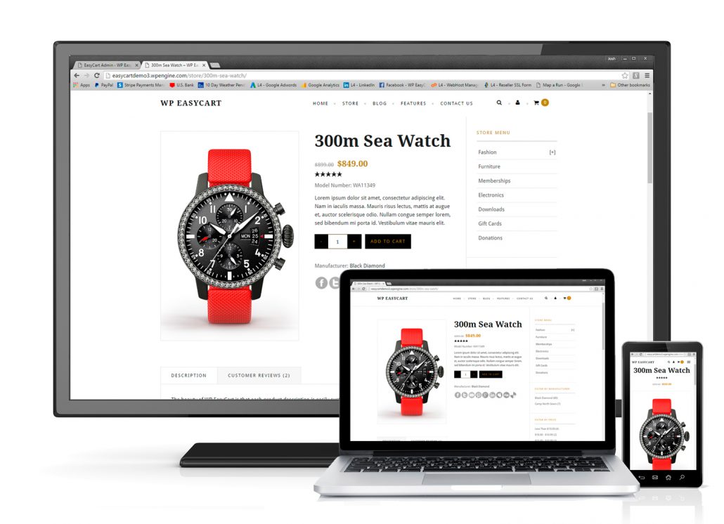 wordpress shopping cart
 eCommerce WP EasyCart – eCommerce Shopping Cart Plugin | WordPress.org